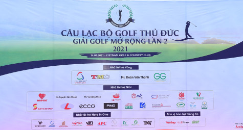 Tổng hợp kết quả giải “ CLB Golf Thủ Đức – giải Golf mở rộng lần 2 – 2021”