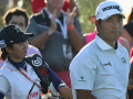 Hideki đã "bí mật"  cưới vợ - người đã từng làm caddie cho anh