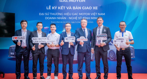 Diễn viên Bình Minh chính thức trở thành Đại sứ thương hiệu GAC MOTOR