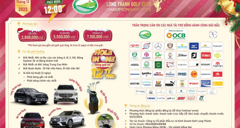 Hừng hực khí thế giải Long Thanh Golf Club Championship 2023