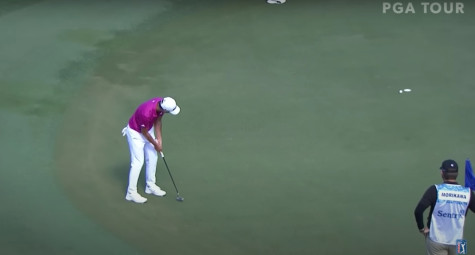 Collin Morikawa's 'sharp' putt at Sentry TOC 2023