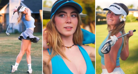 Vẻ đẹp nóng bỏng trên sân golf của Grace Charis