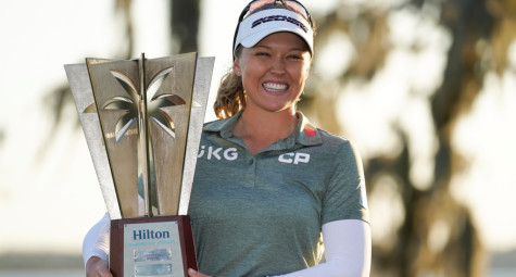 Brooke Henderson goes wire-to-wire at LPGA season opener