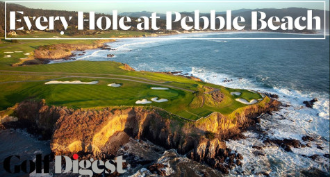 Every hole at Pebble Beach Golf Links