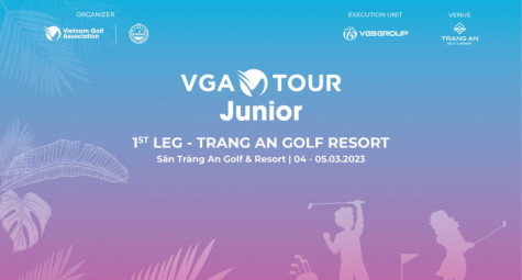 Giải đấu mở màn VGA Junior Tour được tổ chức trên sân Trang An Golf & Resort
