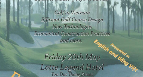Hội thảo xây dựng và thiết kế sân golf hiệu quả 