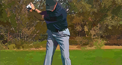 Golf is a swinging motion