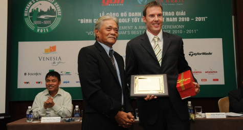 Kết quả bình chọn sân golf tốt nhất việt nam 2010-2011