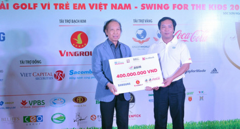 Swing for the Kids: 10 năm đồng hành cùng trẻ em Việt Nam