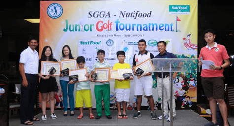 Giải SGGA – Nutifood Junior Golf Tour tháng thứ I