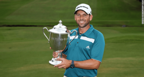 Sergio Garcia tham dự giải Ho Tram Open