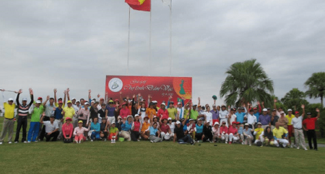 Giải golf Chợ tình Đầm Vạc 2015