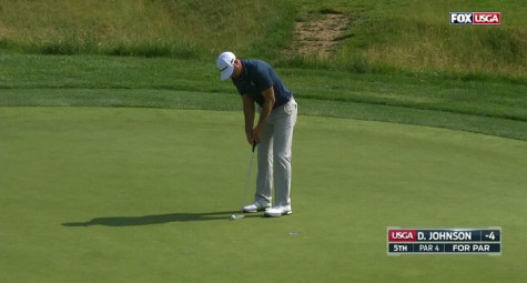 U.S. Open 2016: Dustin Johnson bị phạt penalty
