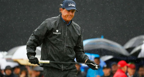 British Open 2016: Mickelson retains lead Round 2