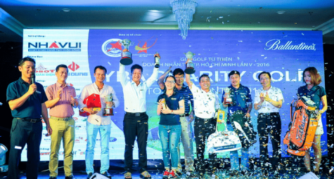 Ballantine’s – Đồng hành liên tiếp 5 năm giải golf từ thiện YBA