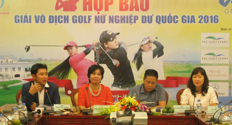 Họp báo giải Vô địch Golf Nữ Nghiệp dư Quốc gia 2016