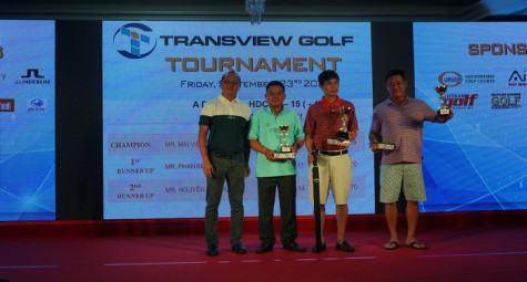 Giải golf "Transview Golf Tournament" diễn ra thành công tốt đẹp