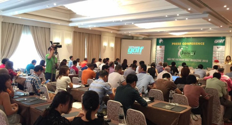 Họp báo giải "Vietnam Golf Magazine Junior Trophy 2016"