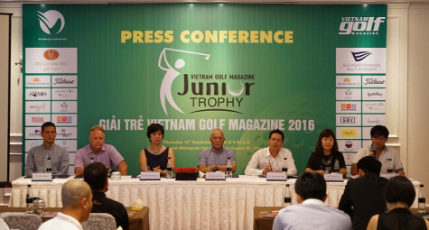 Kết thúc tốt đẹp buổi họp báo giải "VGM Junior Trophy 2016"