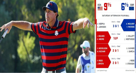 Nóng cùng Ryder Cup