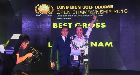 Golfer Lê Hùng Nam vô địch giải "Long Bien Golf Course Open Championship 2016”
