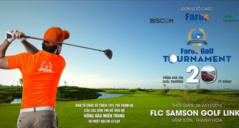 Sắp khởi tranh giải Faros Golf Tournament lần thứ 2
