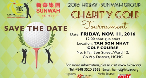 HKBAV khởi động giải golf từ thiện lần thứ nhất