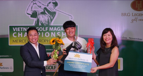 Golfer người Hàn Quốc Kim Su Min vô địch giải đấu VGM Championship 2016