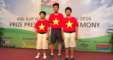 Kids Golf World Championship 2016 diễn ra thành công với sự góp mặt của nhiều gương mặt trẻ Việt Nam