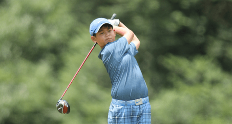 Golf thủ Đặng Quang Anh giữ vững vị trí dẫn đầu giải Kids Golf World Championship 2015