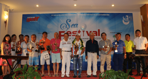 Giải Golf Festival biển 2015 kết thúc tốt đẹp