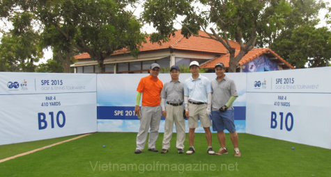 SPE  Golf and Tenis Tounament - sôi động trong ngày thi đấu thứ nhất