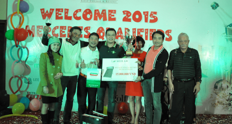Golfer Đỗ Việt Hùng đăng quang trở thành nhà vô địch giải đấu Welcome 2015 – Mercedes Qualifiers