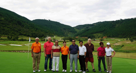 Chơi golf ở độ cao 1200 m