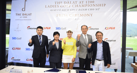 Giải Golf Nữ Chuyên Nghiệp The Dàlat at 1200 lần đầu tiên tổ chức tại Việt Nam