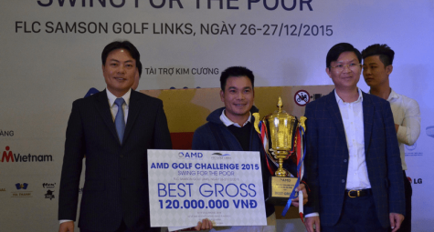 Kết thúc thành công giải AMD Golf Challenge 2015 – Swing for the Poor