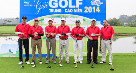 Giải Golf Trung - Cao niên 2014 Hội Golf Hải Phòng diễn ra thành công