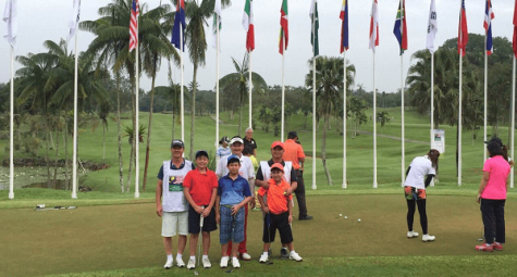Golf thủ nhí Việt Nam dẫn đầu bảng xếp hạng giải Kids Golf World Championship 2015