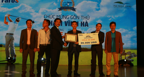 Faros golf tournament 2016 : Giải Hole in one đã có chủ.