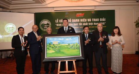 Công bố kết quả Cuộc bình chọn "Sân golf Tốt nhất Việt Nam 2015"