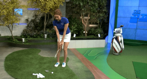 Lớp dạy golf của đài SBS trên sân Dalat 1200