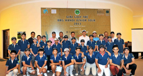 Khai mạc giải golf Trẻ BRG  Hanoi Junior Tour 2013