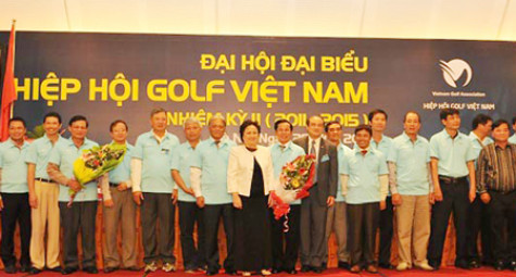 Đại hội đại biểu nhiệm kỳ III Hiệp hội Golf Việt Nam