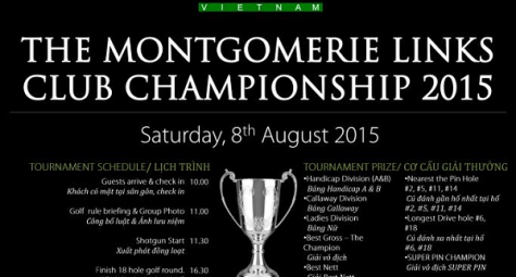 Giải vô địch câu lạc bộ MONTGOMERIE LINKS 2015