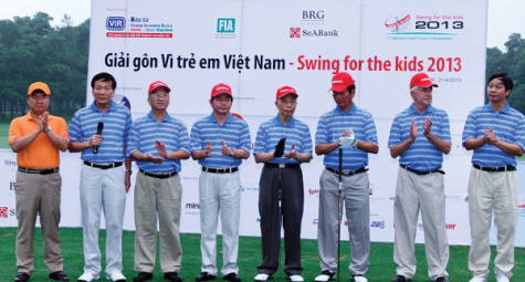 Swing for the Kids 2014 tiếp tục được cộng đồng doanh nghiệp ủng hộ