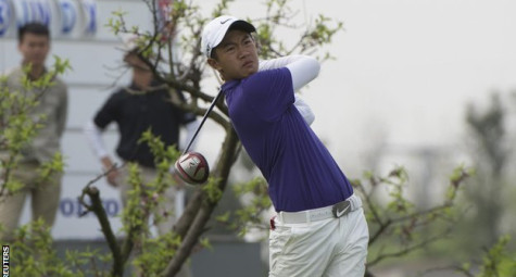 Lại xuất hiện 1 thần đồng golf Trung Quốc