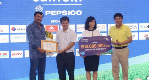 Giải golf Hữu nghị Suntory PepsiCo lần thứ 14 gây quỹ hơn 900 triệu đồng