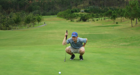 Golf at Sacom Tuyen Lam, Dalat, Vietnam