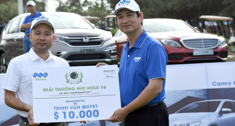 Cú hole-in-one 7 tỷ tại FLC Golf Championship 2017
