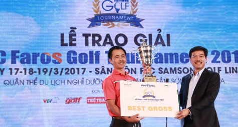 Golfer Dương Công Tuynh vô địch FLC Faros Golf Tournament 2017.